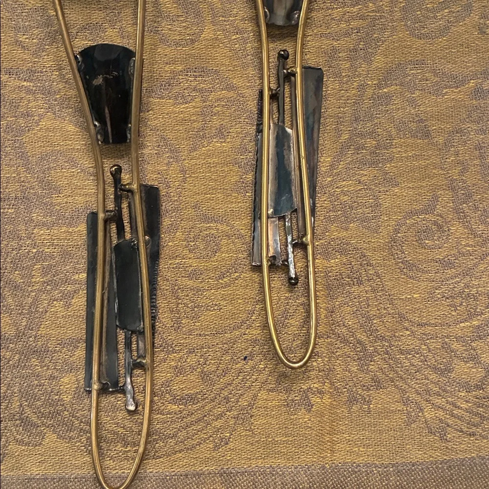 Vintage Mid -century Modern Salad Servers